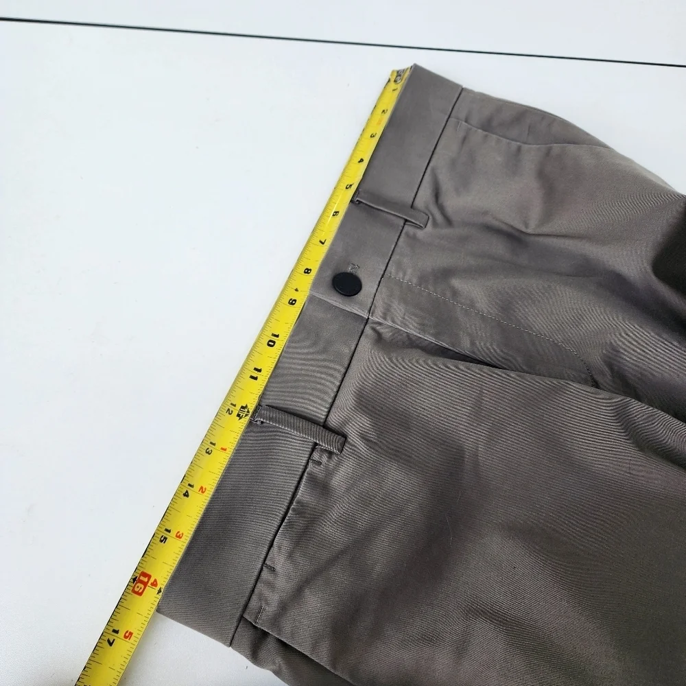 Banana Republic Dress Trouser Pants Mens Tan Slim Fit Easu Care 32x32